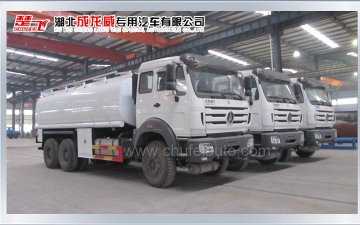 近期成龙威出口的北奔系列油罐车图片