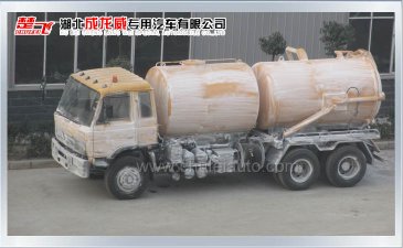 成龙威四台高压清洗带吸污车“武装”完毕准备出海