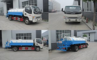 江淮威铃单桥绿化喷洒水车产品介绍