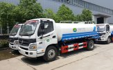 福田欧马可国五排放标准五吨和八吨洒水车已批量生产